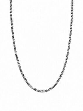 1.5mm | Silver | Curb Chain